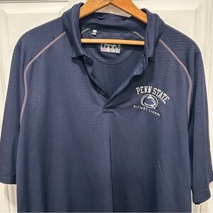 Under Armour Men’s  Heatgear Loose Penn State Polo Pullover Blue Size Large